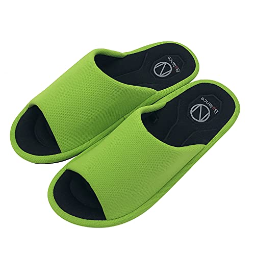 ニッポンスリッパ スリッパ オンバランス 23-25cm グリーン 姿勢 体幹 サポート 040982