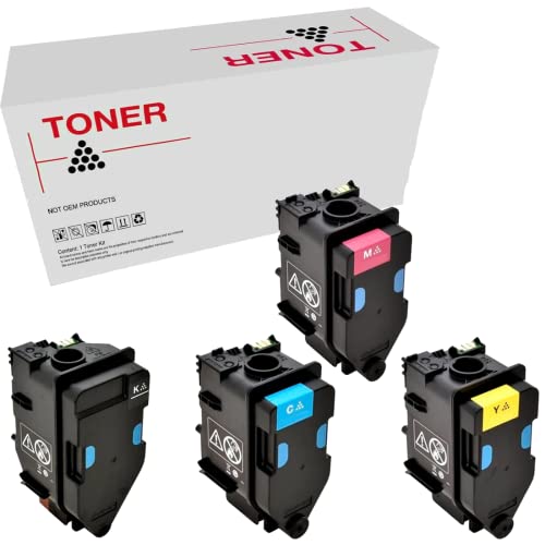Genérico TNP79 Pack 4 Cartuchos de Toner Compatible con Konica Minolta Bizhub C3350i / C4050i AAJW150 AAJW250 AAJW350 AAJW450