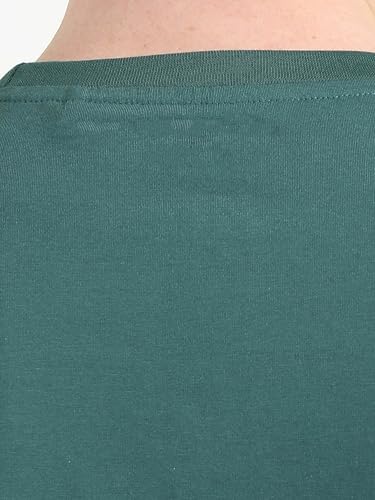 Image of Men's Plain Cotton Crew Neck T-Shirt Regular Fit Short Sleeve Tee