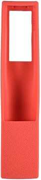 JEOZBM Remote Cover, Silicone TV Remote Control Case, Shockproof Remote Control Protector Replacement with Hanging Holes for an MR700Red