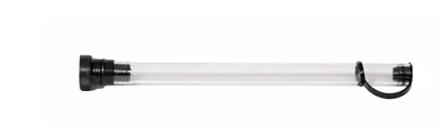 Funnel King E-Z Flow Pour Spout with Tethered Drip-Control Cap, 1 Inch OD, Chemical Resistant, for Quart and Gallon Containers (32177)