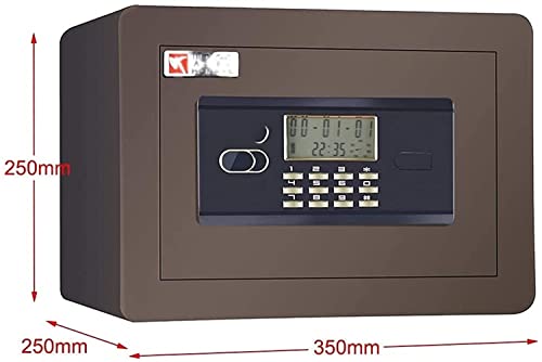 Coffre-fort dépôt 35x25x25cm à code numérique pour argent et documents - 3