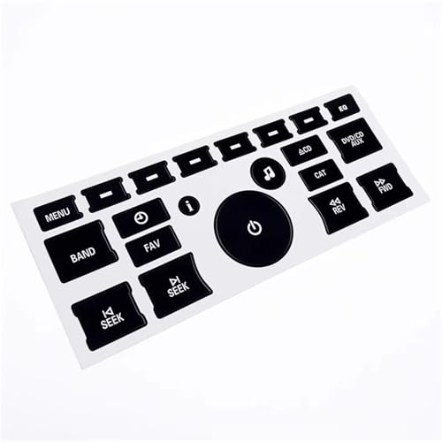Autocollant de réparation boutons commande tableau bord Buick Enclave CX 2006 2007 2008 2009 2012