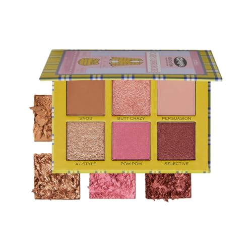Image of Makeup Revolution Clueless x Revolution Cher's Wardrobe Palette 6 shimmers Eyeshadow For Women