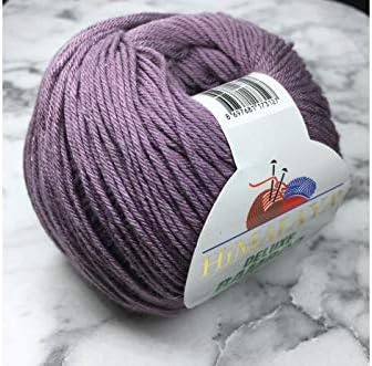 Himalaya Deluxe Bamboo, 5 Skein 500 Gram 1367 Yard,Himalaya Yarn, Baby Yarn,Baby Blanket Yarn, Amİgurumi Yarn, Velvet Yarn, Knitting Yarn,Deluxe Bamboo Yarn (124-21)