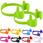Maudzlan Phone Stand Holder 2 Pcs Thumbs Up Lazy Hand Arm Finger Holder Novelty Portable Desk Mobile Cell Phone Kickstand Cute Cheap Accessories Gifts for Teen Kid Girl (Green)