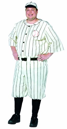 Déguisement joueur de baseball Old Tyme en grande taille Rasta Imposta