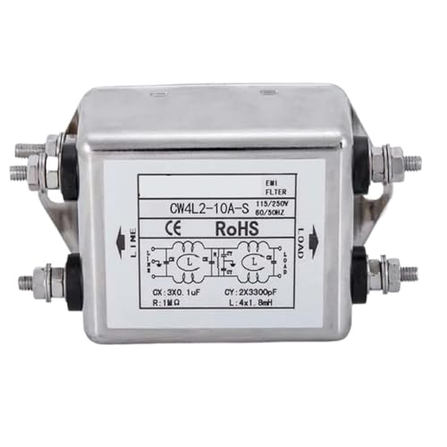 Filtro de fuente de alimentacion CW4L2-3A-S antiinterferencias para proteger componentes sensibles