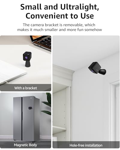 image for AOBOCAM 4K HD Mini Camera for Indoor Security with App Control Motion 