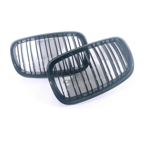 Rejilla de riñón aspecto fibra de carbono y cromo para E70 E71 xDrive, acabado Premium deportivo