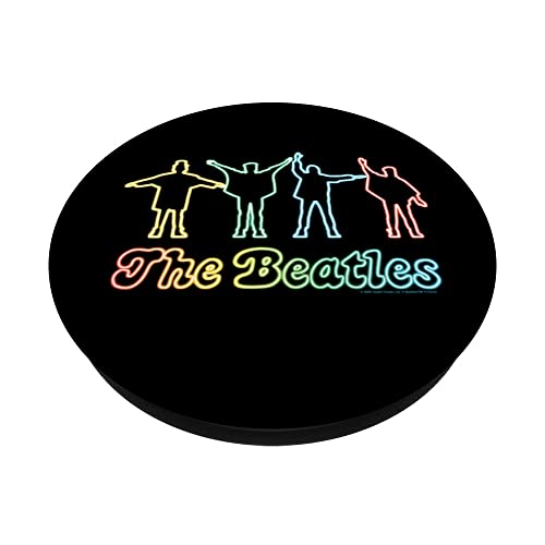 The Beatles – Aide au néon PopSockets PopGrip Interchangeable - Les Beatles, Paul McCartney, John Lennon, RIngo Starr, George Harrison The Beatles - Aide au néon PopSockets PopGrip Interchangeable – Image 3