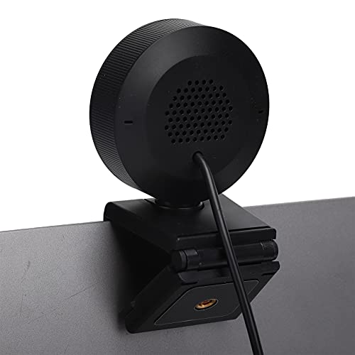 Dpofirs USB-Webcam mit Dual-Ring-Blitzlicht und Dual-Mikrofon für Computer, 30/25-FPS-Autofokus-Webkamera mit Rauschunterdrückungsmikrofon für Windows – Bild 6