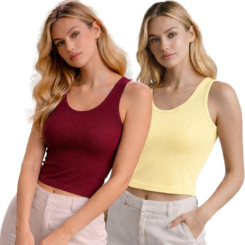 Image of London Hills Tops for Woman | Tshirt for Woman | t Shirt for Womans | Crop top for Woman's | Women tees | Stretchable Women Tops | Sleeveless Ribbed top's for Women's Western 'Women t Shirt