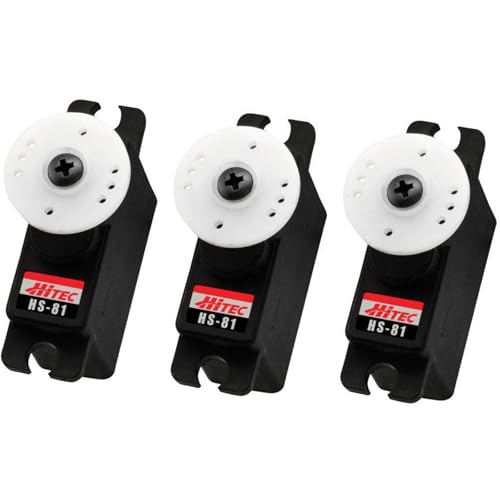 Buddy RC Hitec HS-81 Micro Servo - The Classic Compact Performer for Small-Scale Projects(3PCS)
