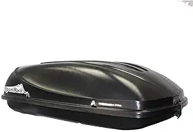 SportRack Bagageiro para Teto Fechado Conquest 370L Preto