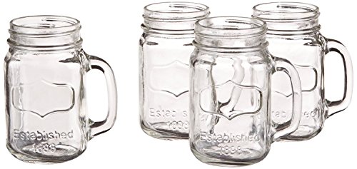Yorkshire Mason Jar Mug, 17.5 oz., 4 Pieces