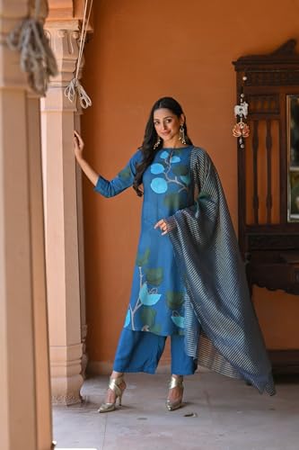 Image of Kalaanj Women Women Rayon Blend Kurta Set
