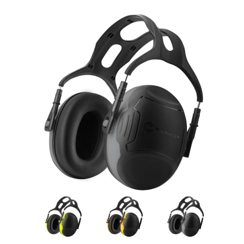 Image of Noise Cancelling Ear Muffs, 29 NRR Ear Protection for Kids Adults | Noise Reduction Hearing Protection Earmuffs for Toddler, Monster Jam, Concerts, Fireworks, Mowing, Shooting, Construction