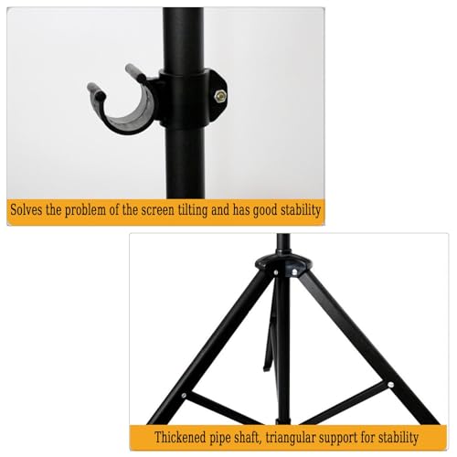 Pantalla portátil retráctil 60in 16:9 para proyector miniatura 5