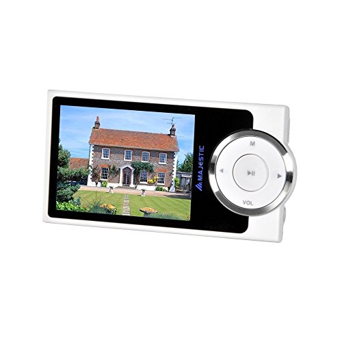Majestic SDA 8064 - Reproductor MP3/MP4 con cámara de 3,2 MP, Memoria 8G, Pantalla de 2,4', Radio,...