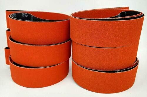 2x28 Inch Sanding Belt Assortment 10 Pack - Silicon Carbide Grits 120 To 1000 For Metal & Sharpening - View #2
