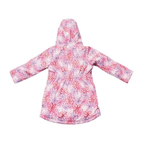 Image of Hunter Clothes Girls - Plush Lined Waterproof Rain Jacket with Hood | Lightweight Windbreaker Coat for Girls Sizes (2T-12)