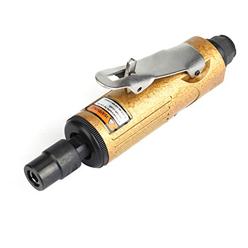 Air Die Grinder, Metal Straight Shank Air Die Grinding Machine Tool for Polishing and Engraving, Lightweight Power Tool(KP-620 Small)