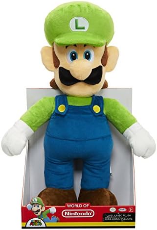 World of Nintendo Jumbo luigi Plush