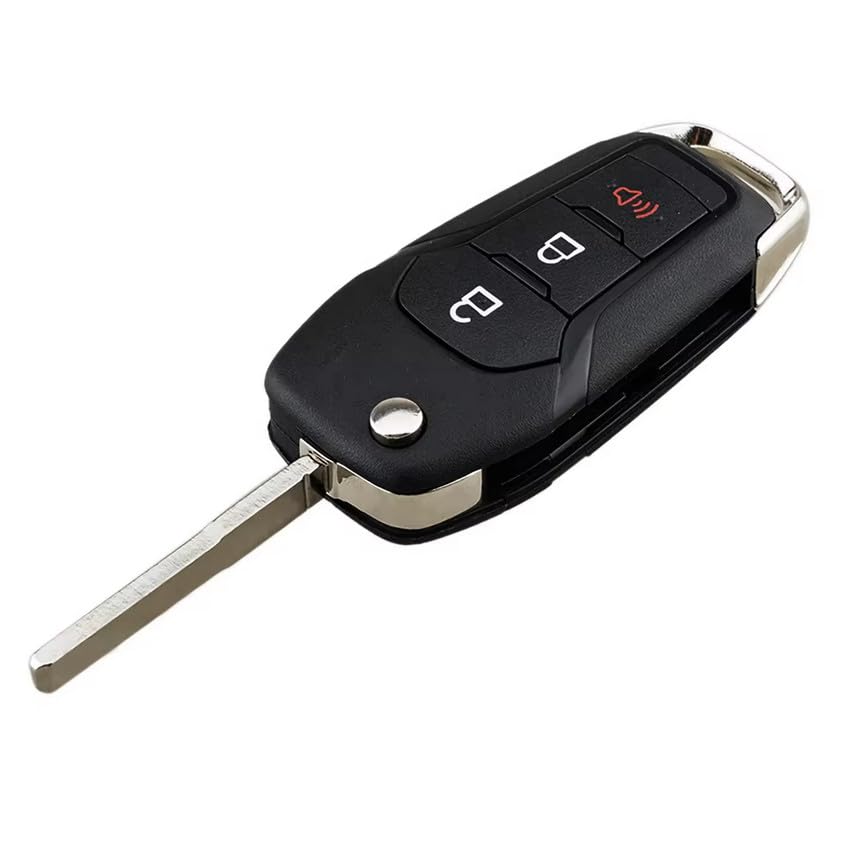 Flip Key Replacement Fob fits for 2015-2020 Ford F-150 (N5F-A08TAA) Keyless Entry Remote Key Uncut