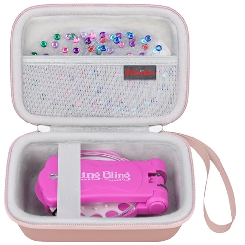 Elonbo Carrying Case for blinger Diamond Starter Set, Rose gold