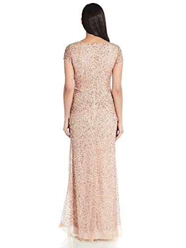 Image of Adrianna Papell Women's Long Beaded Dress