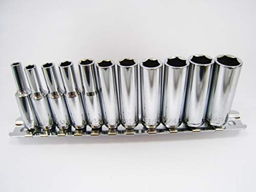 �R�V�n�� �����p 6.3mm(1/4�C���`) �f�B�[�v�\�P�b�g�Z�b�g �C���` 6�p�Z�~�f�B�[�v�\�P�b�g�Z�b�g 6�p�f�B�[�v�\�P�b�g�Z�b�g 5/32"-3/16"-7/32"-1/4"-9/32"-5/16"-11/32"-3/8"-7/16"-15/32"