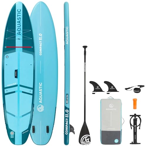Planche de Sup Compacte AQUASTIC pliable à 50% pour remédier au manque de place