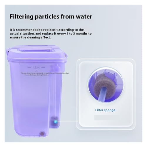 Original Dirty Water Tank, Clean Water Tank, Compatible for Narwal Freo Z Ultra,Vacuum Cleaner Part(Clean Water Tank)