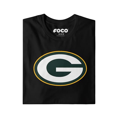 Image of FOCO Men's NFL Team Primary Logo Black Short Sleeve T-Shirt