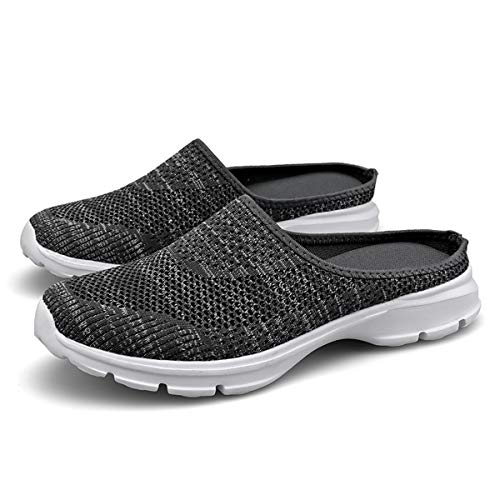 Image of ChicWind Womens Breathable Mesh Walking Mules Sneakers Open Back Slip On Shoes