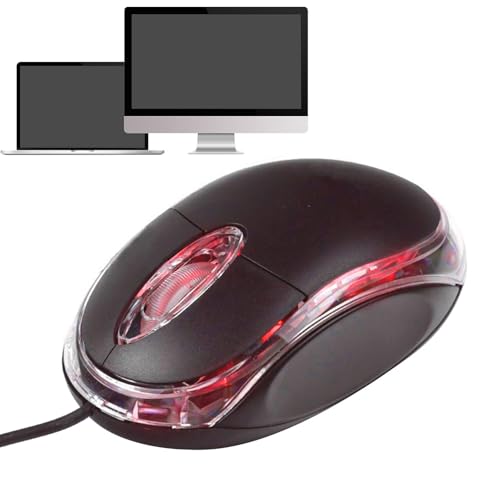 da gioco a buon mercato - cablato | per computer cablato | portatile con cavo | meccanico portatile da gioco comodo ed ergonomico Design Fit | mou-se Wired per computer e