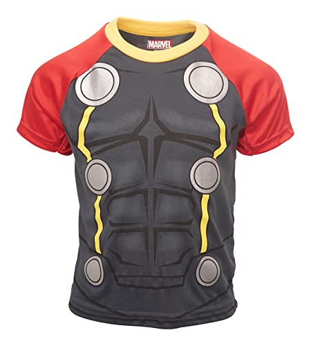 Image of Marvel Cosplay Athletic 2-Piece T-Shirt and Shorts Set Toddler to Big Kid