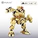 MyBuild Mecha Frame Titan - Toy Building Sets Mecha 6 Inches, Build Robot Mech, Adjustable Action Poses, All Major Building Bricks Compatible, for Mech Fans