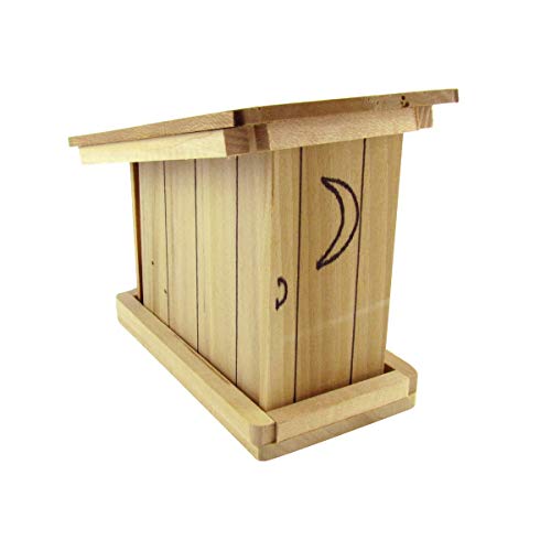 TG,LLC Treasure Gurus Surprise Wood Exploding Outhouse Mouse Trap Practical Joke Novelty Gag Gift