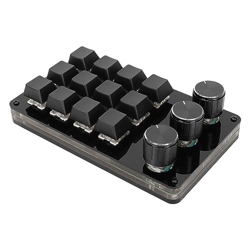 Clavier 12 touches avec 3 boutons pour simplifier les raccourcis complexes sur PC