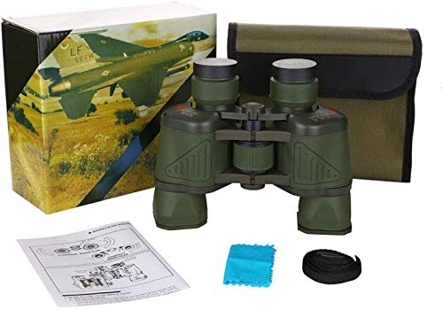 Binocular 50x50 con recubrimiento rojo miniatura 6