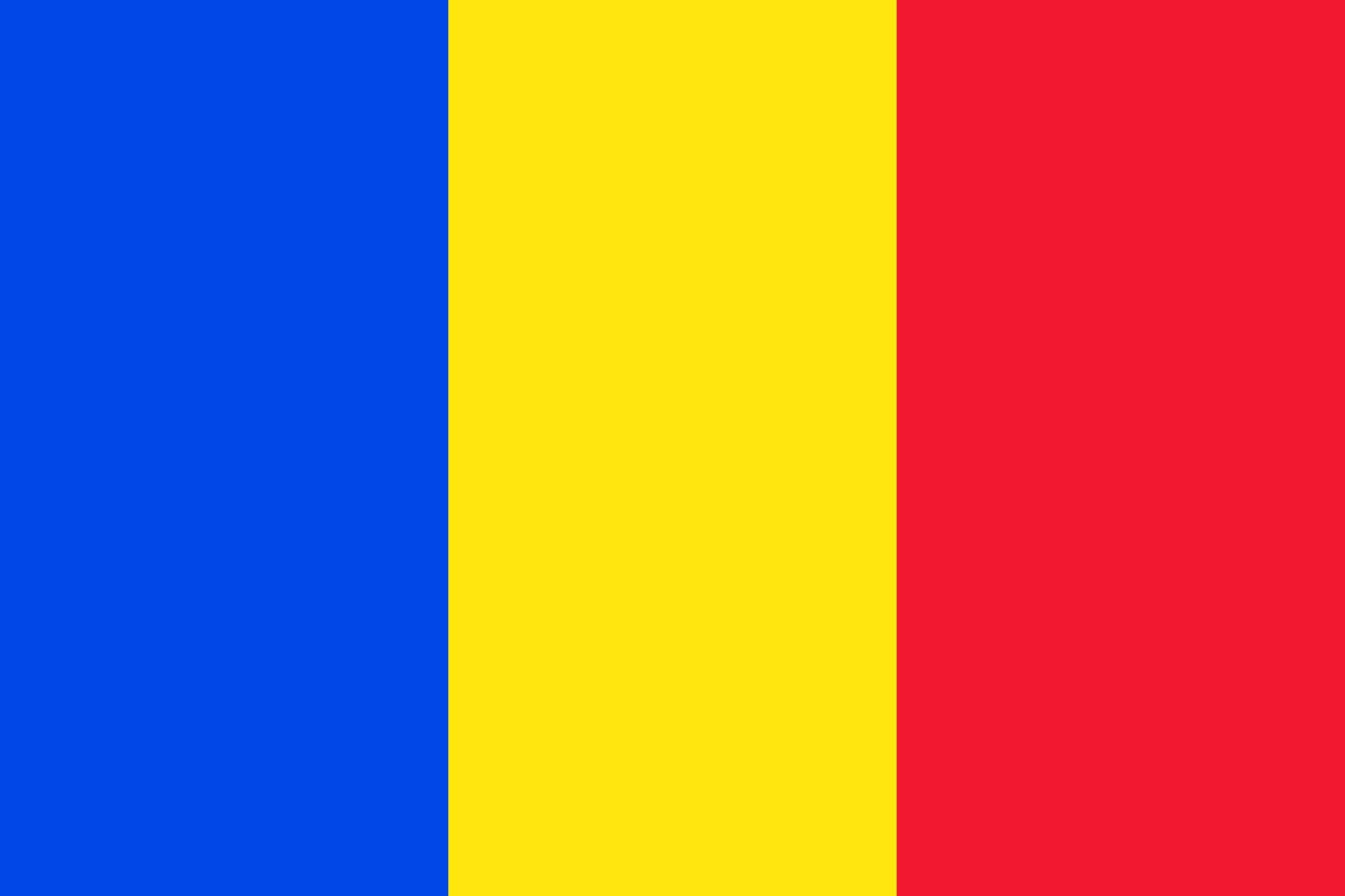Drapeau Roumanie XL idéal pour les supporters et célébrations culturelles