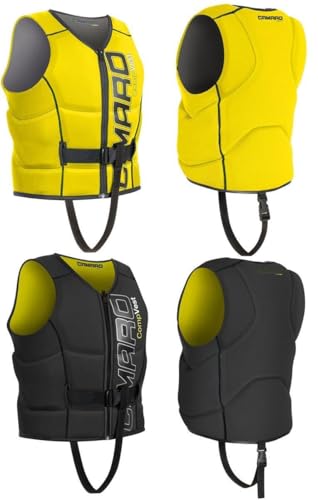 Camaro Comp Kinder Neopren Wende Neopren Prallschutz Auftriebs bis 14 Jahre gelb (XS (117-4 bis 58cm))
