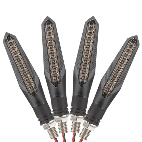 Feux stop pour moto et clignotants LED ambre pour sorties nocturnes en toute sécurité