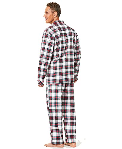 Family PJs Mens Christmas Holiday Pajama Set Red S2