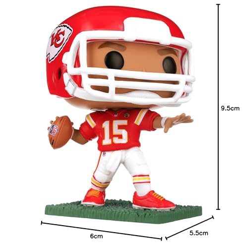 Funko POP! NFL: Kansas City Chiefs-Patrick Mahomes W7, Collectable Vinyl Figure, Gift Idea, Official Merchandise - Image 3