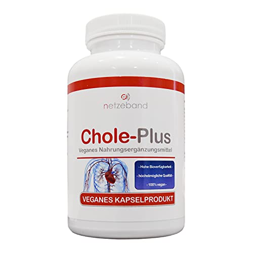 Chole-Plus mit Citrus Bergamot, OPC, Knoblauch, Oliven, Grüner Tee Extrakt 90 vegane Kapseln Cover