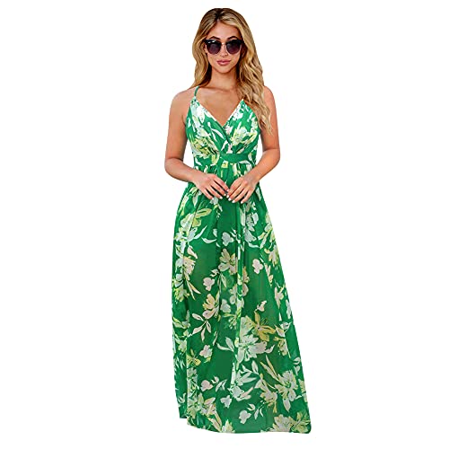 Robe transformable col en V vert taille S pour demoiselle d'honneur