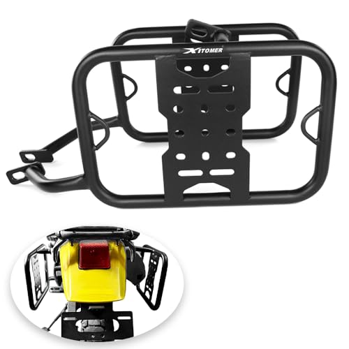 Alforjas para motocicleta Xitomer + portabultos laterales compatibles con DR650 (1996-2024) miniatura 2